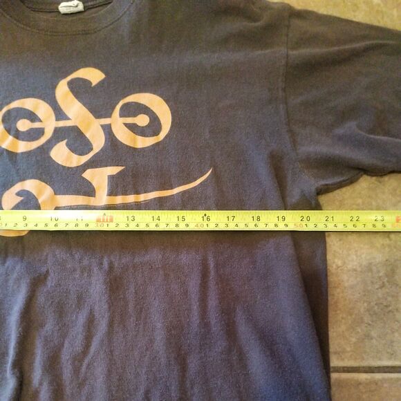 Rare Zoso Led Zeppelin LS T Shirt Jimmy Page Robert Plant XL Extra Large Brown - Picture 7 of 11